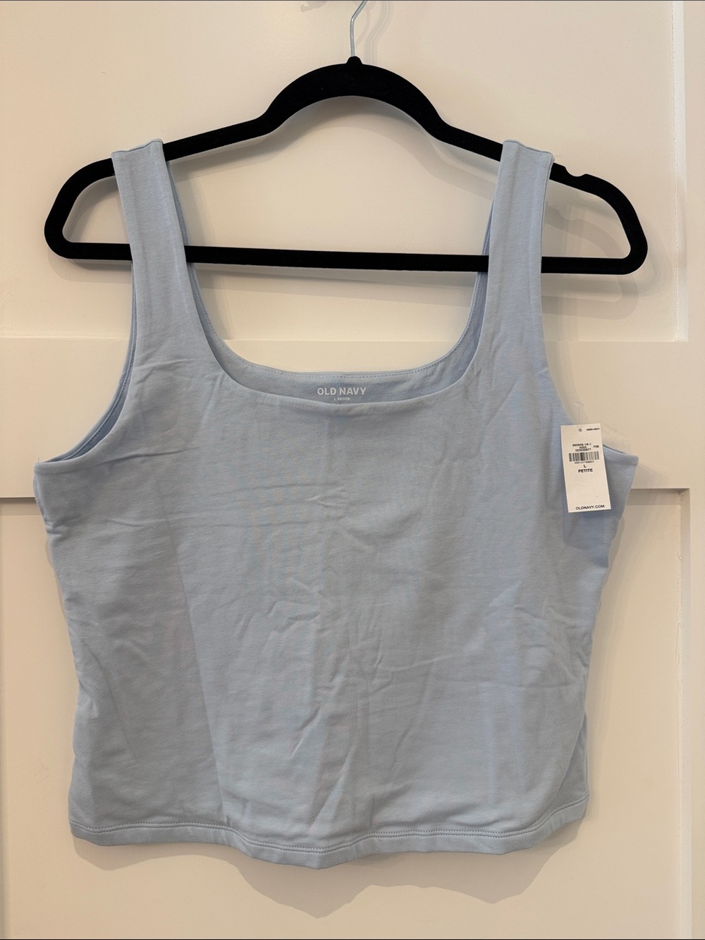 NWT Pale Blue Scoop Neck Tank
